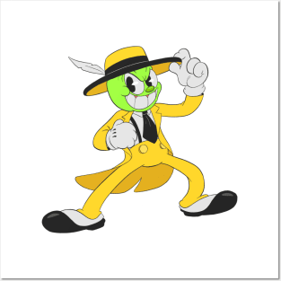 The Mask in rubberhose style Posters and Art